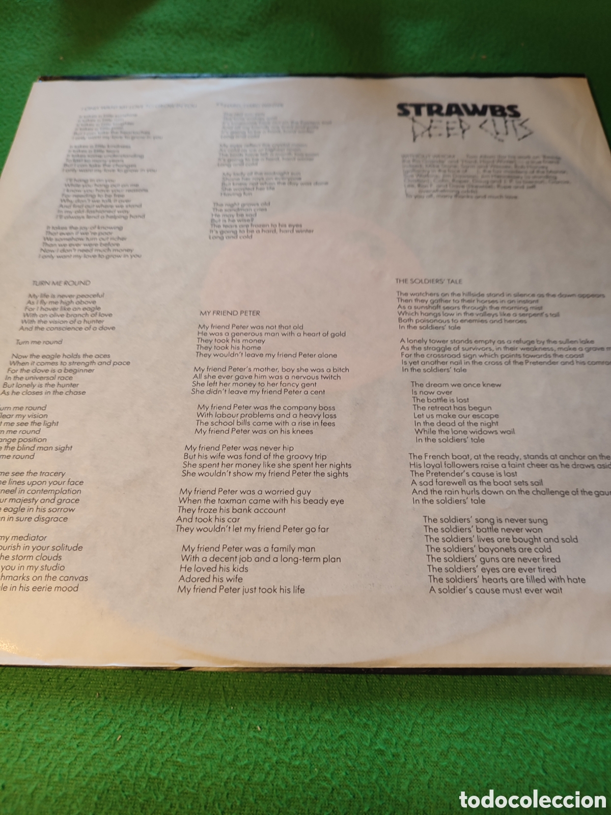 Discos de vinilo: Strawbs - Deep Cuts Vinilo Lp - Foto 3