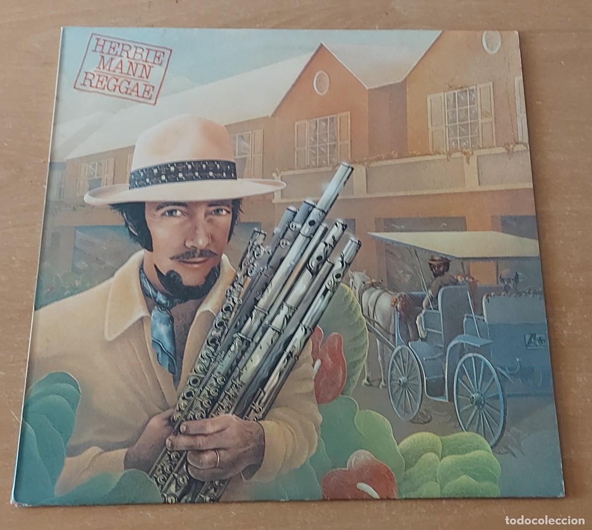 Discos de vinilo: LP HERBIE MANN REGGAE ATLANTIC A&Ntilde;O 1974 UK - Foto 1