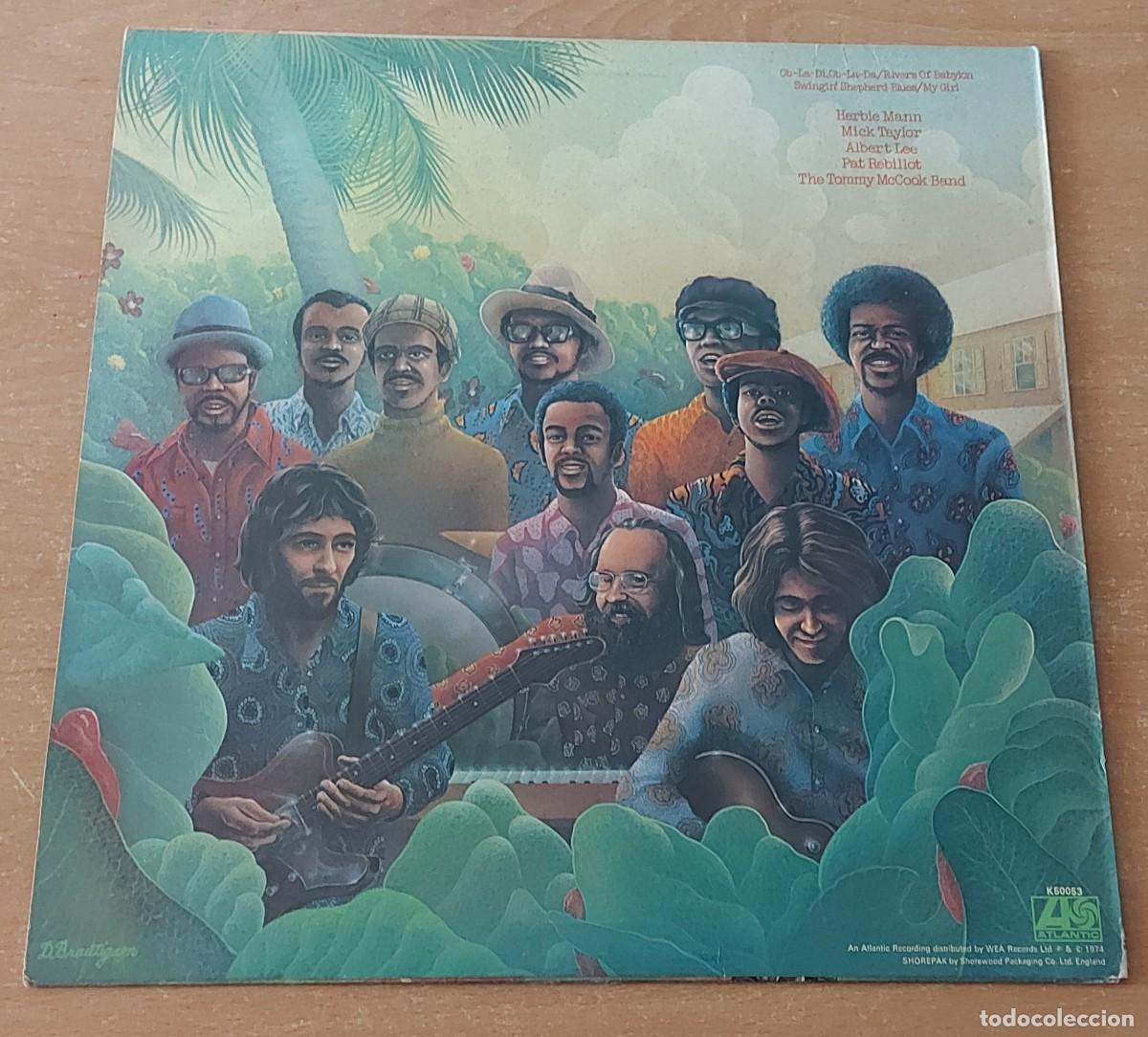 Discos de vinilo: LP HERBIE MANN REGGAE ATLANTIC A&Ntilde;O 1974 UK - Foto 2
