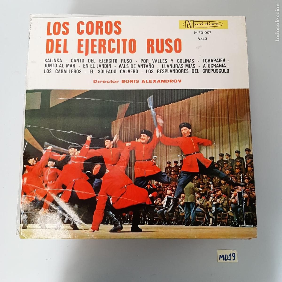 Discos de vinilo: Los coros del ej&eacute;rcito ruso - Foto 1
