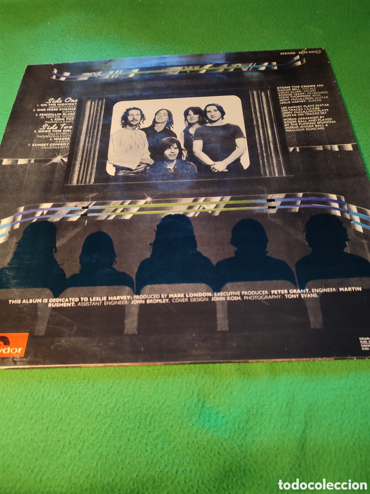 Discos de vinilo: Stone The Crows - Continuous performance - Foto 2