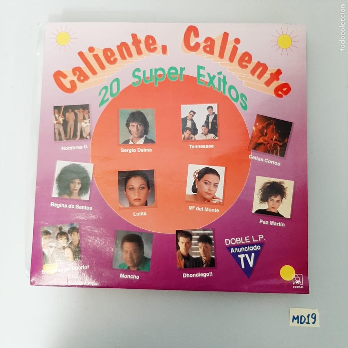 Discos de vinilo: Caliente, caliente 20 s&uacute;per &eacute;xitos - Foto 1
