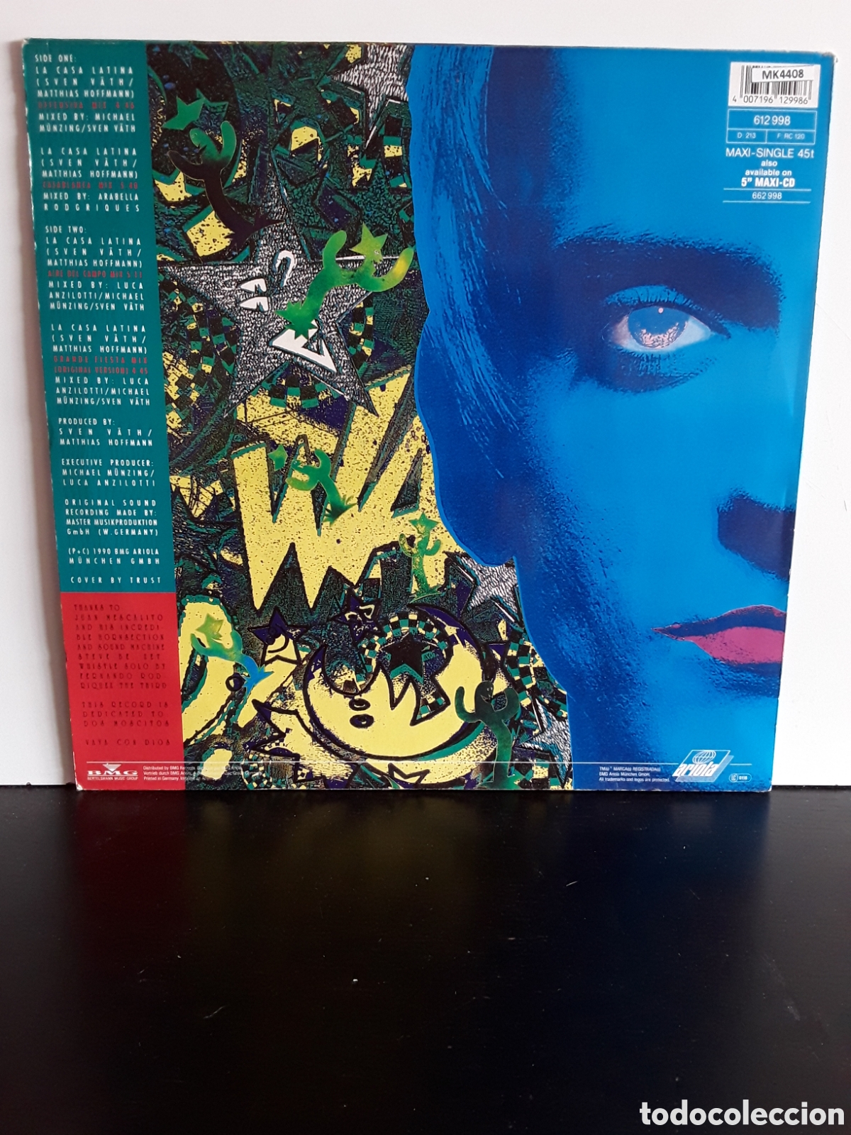 Discos de vinilo: Off &lrm;&ndash; La Casa Latina (90 Remix) - Foto 2