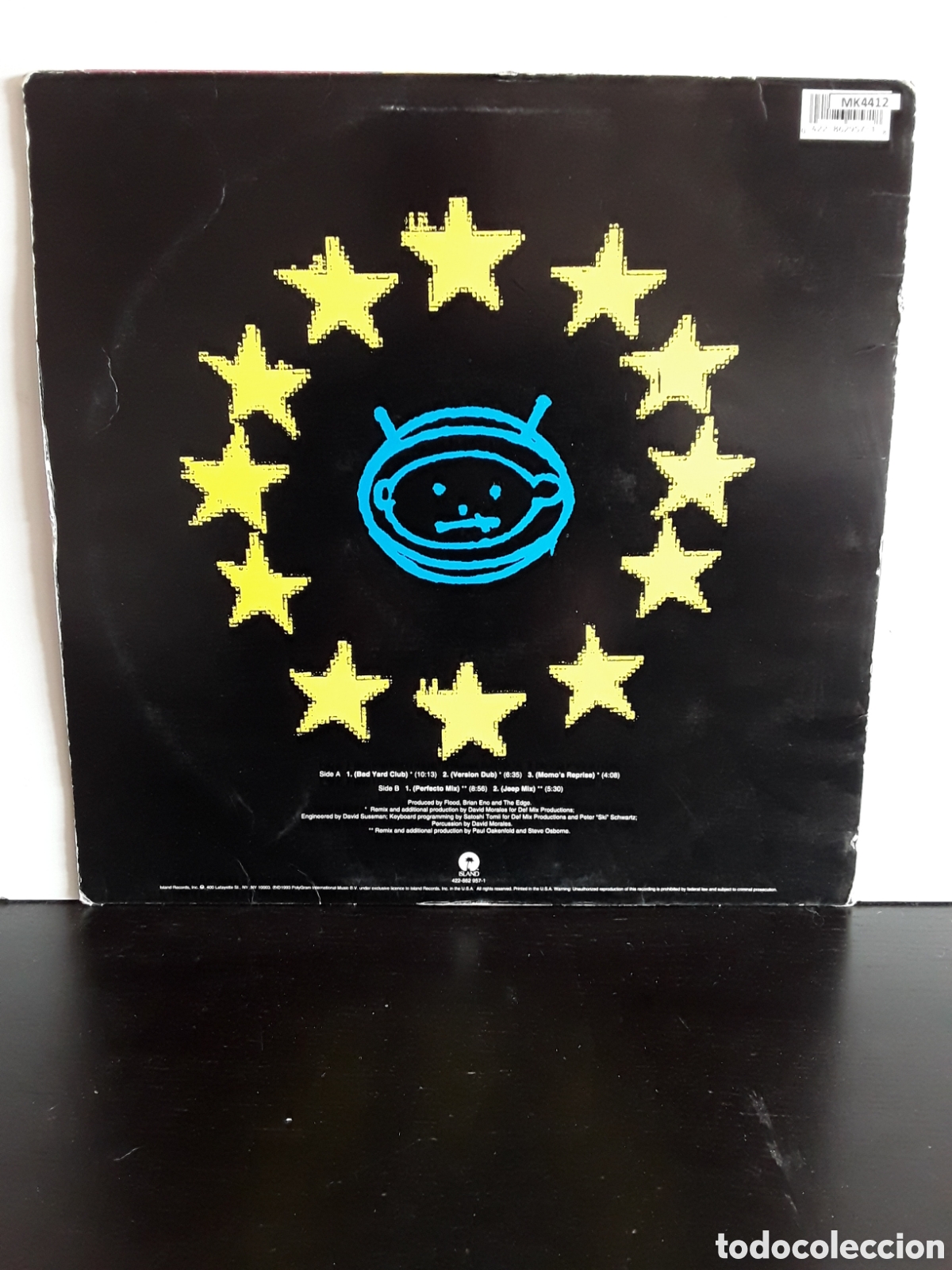 Discos de vinilo: U2 &lrm;&ndash; Lemon (Remixes) - Foto 2