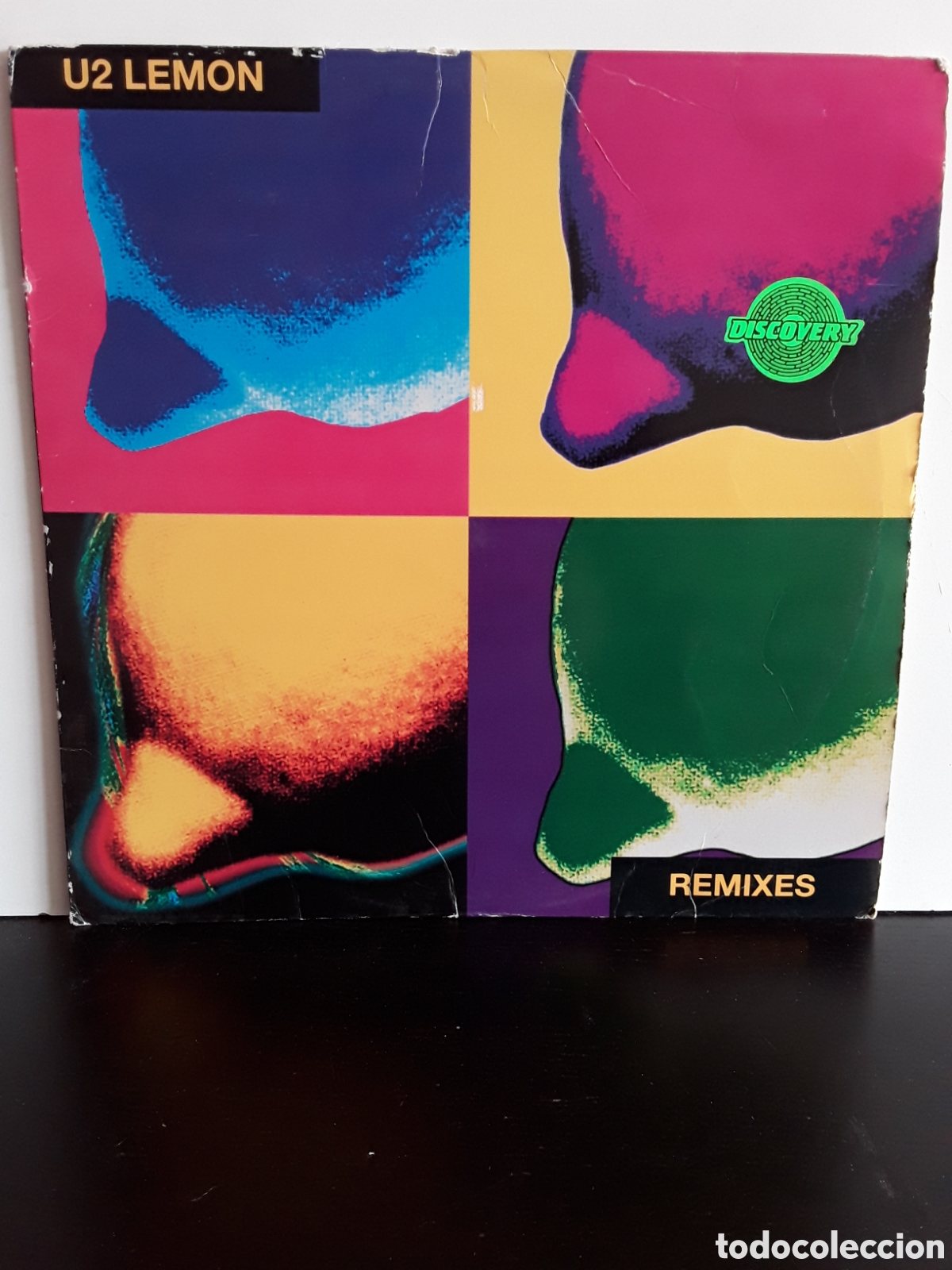 Discos de vinilo: U2 &lrm;&ndash; Lemon (Remixes) - Foto 1