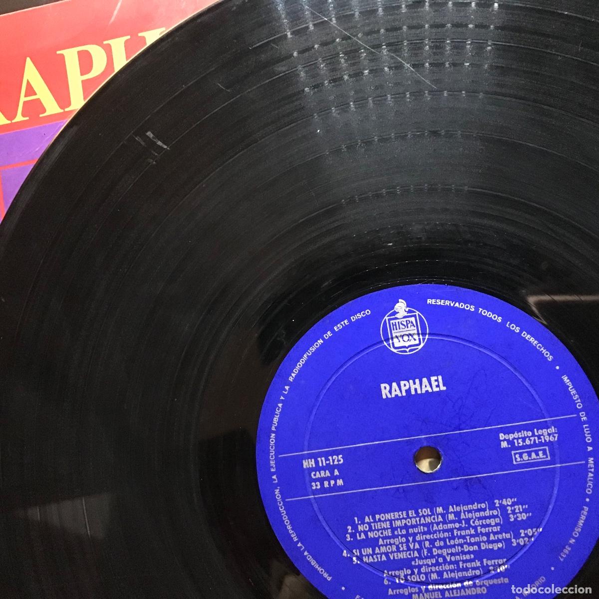 Discos de vinilo: Raphael ● Raphael ● Vinyl, LP, Album 1967 - Foto 3