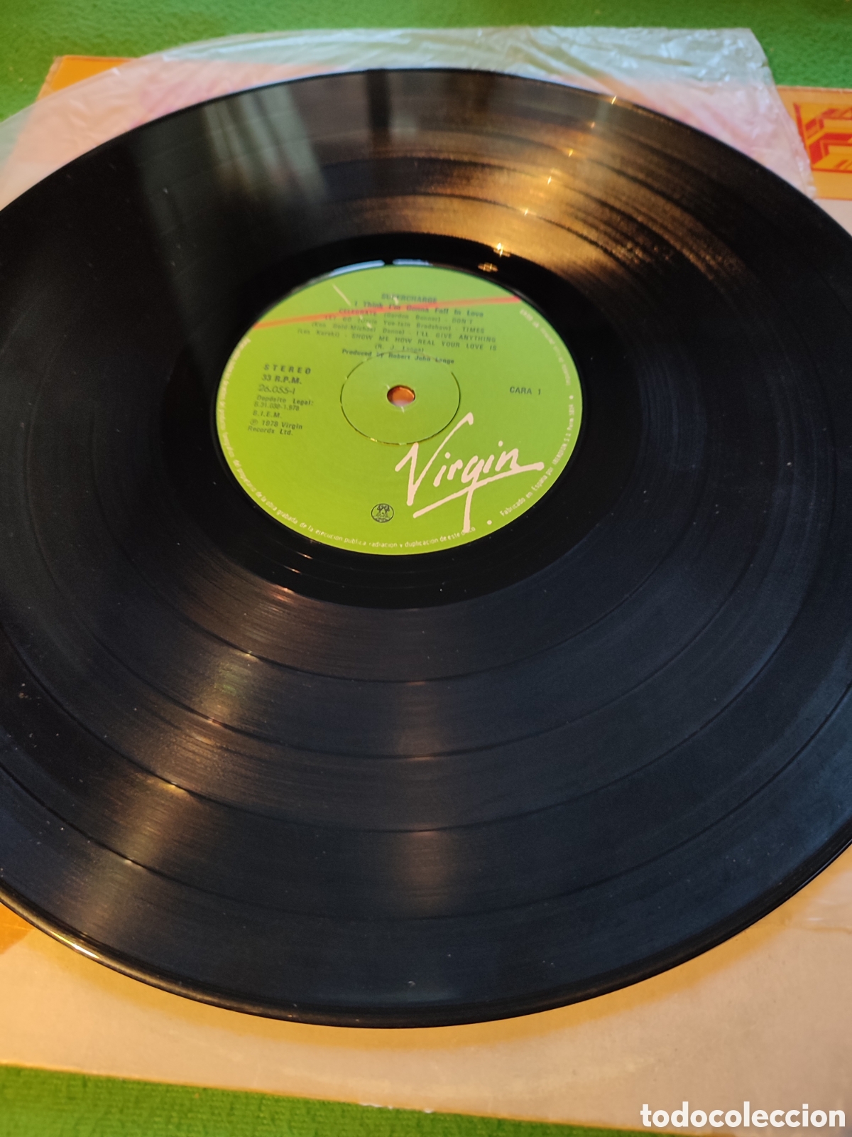 Discos de vinilo: Supercharge - I think im gonna... - Foto 3