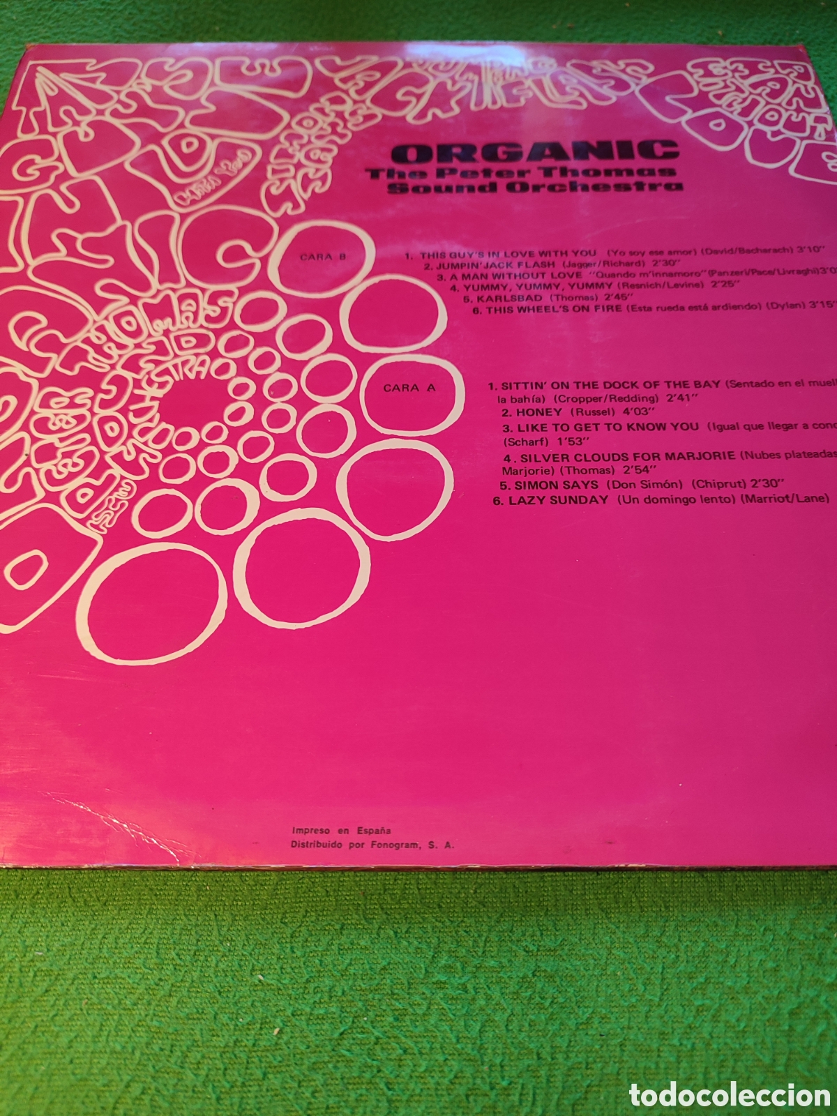 Discos de vinilo: The Peter Thomas - Organic - Foto 2