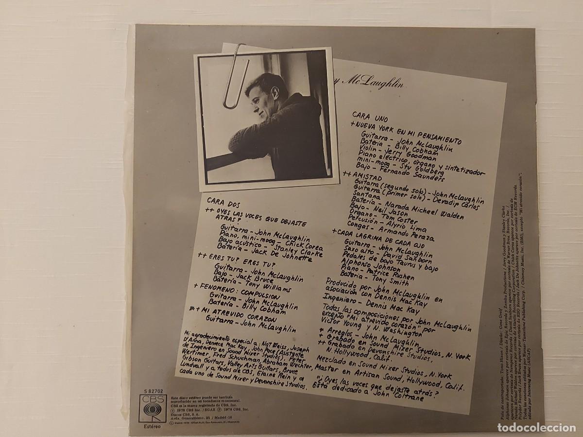 Discos de vinilo: LP Johnny Mclaughlin. Electric Guitarist - Foto 2