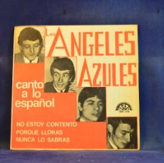 Discos de vinilo: LOS ANGELES AZULES - CANTO A LO ESPAÑOL + 3 EP