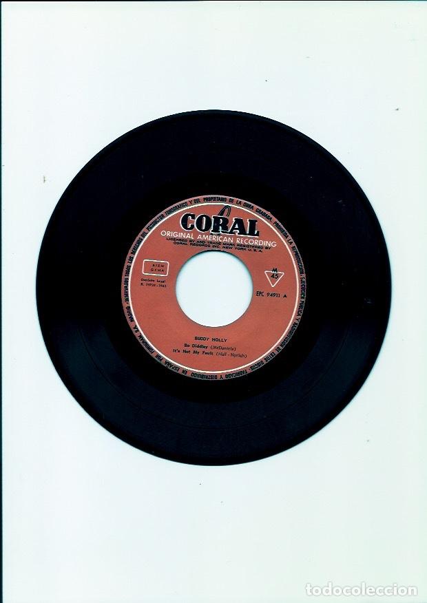 Discos de vinilo: BUDDY HOLLY. Bo Diddley. (vinilo ep 1963) - Foto 3