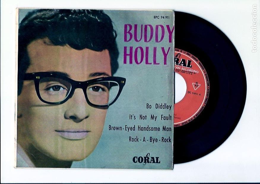Discos de vinilo: BUDDY HOLLY. Bo Diddley. (vinilo ep 1963) - Foto 1