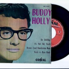 Discos de vinilo: BUDDY HOLLY. BO DIDDLEY. (VINILO EP 1963)