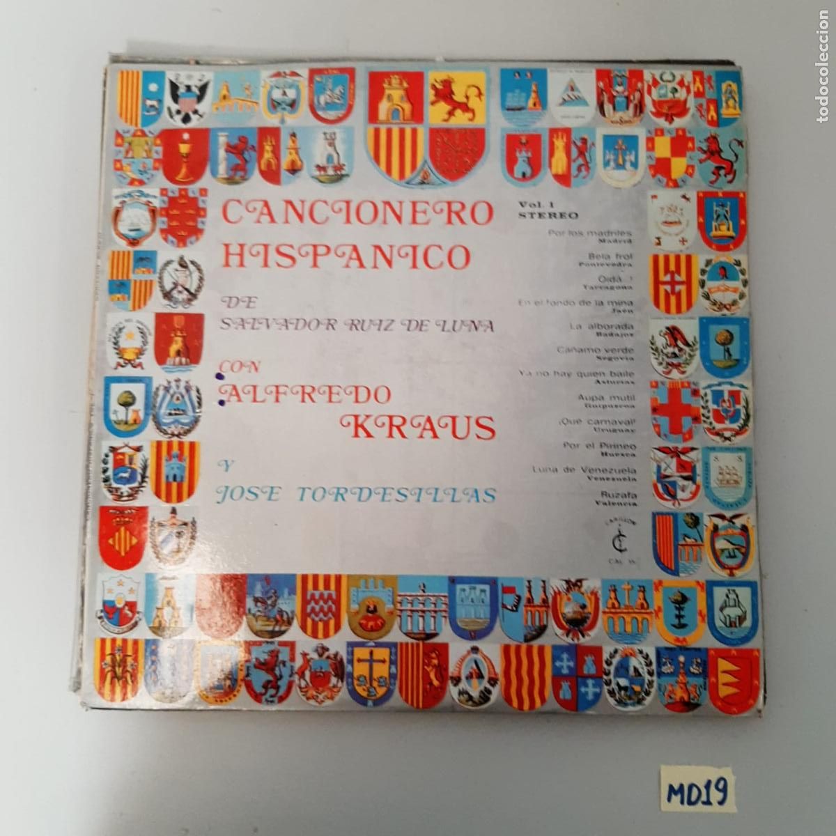 Discos de vinilo: Cancionero Hisp&aacute;nico - Foto 1