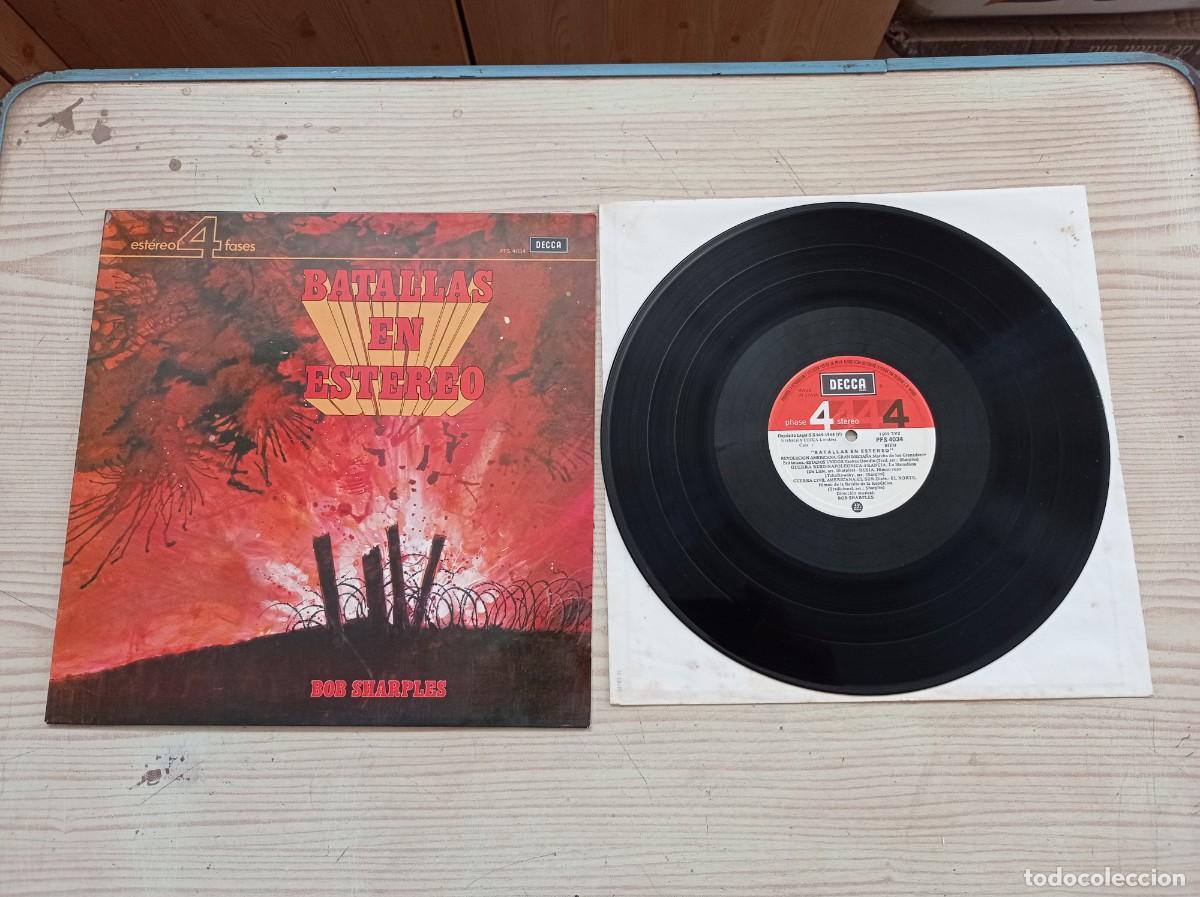 Discos de vinilo: Bob Sharples - Batallas En Estereo LP - Foto 1