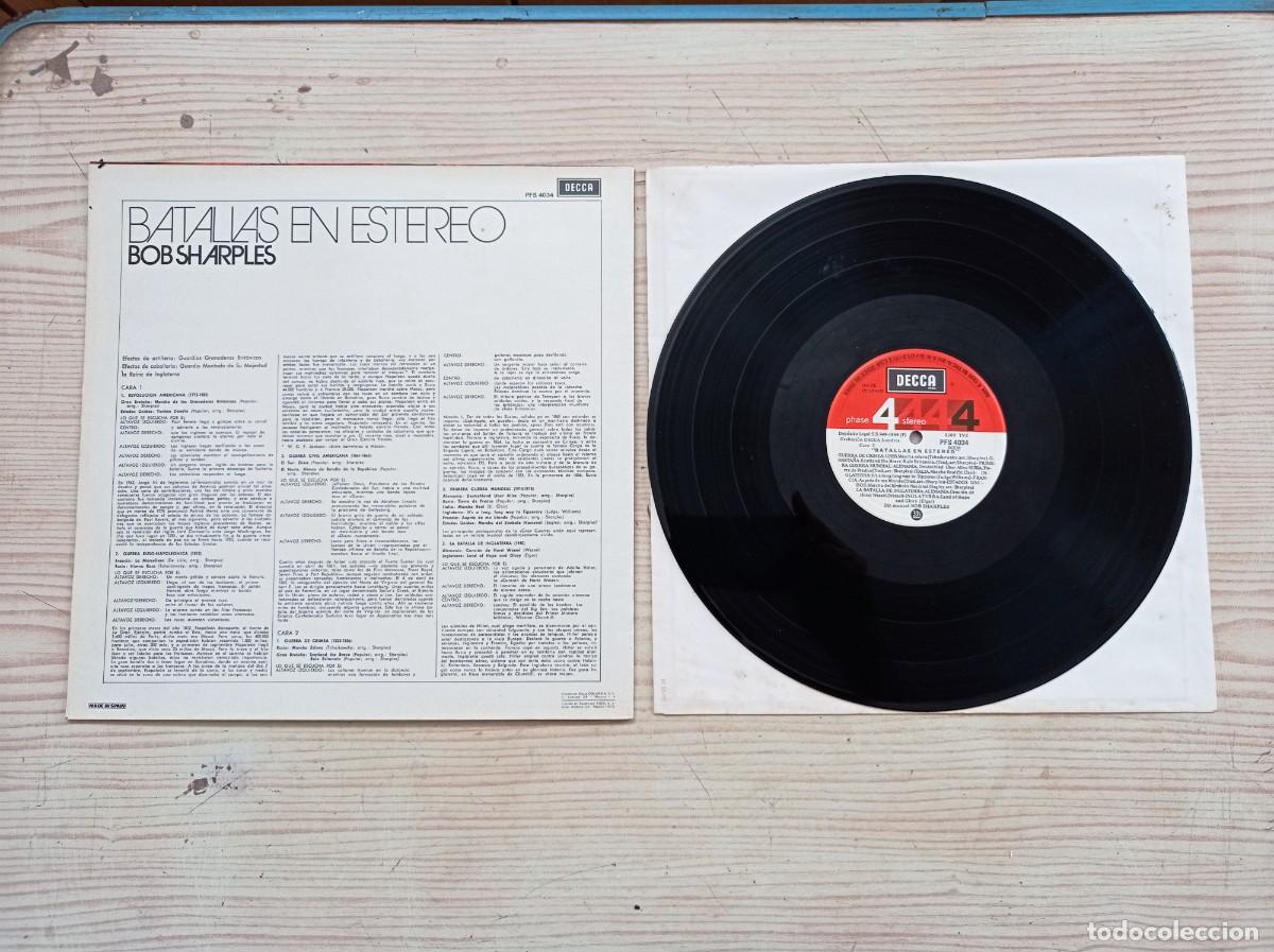 Discos de vinilo: Bob Sharples - Batallas En Estereo LP - Foto 2