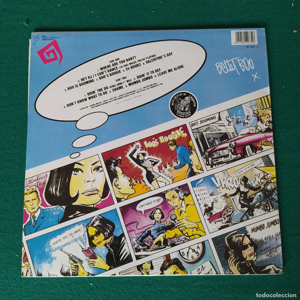 Discos de vinilo: Betty Boo &ndash; Boomania - Foto 2