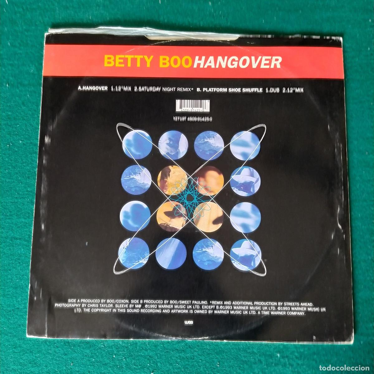 Discos de vinilo: Betty Boo &ndash; Hangover - Foto 2