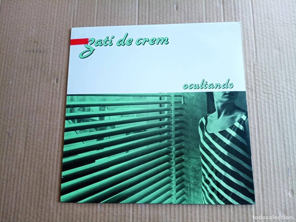 Discos de vinilo: SATI DE CREM - OCULTANDO LP 1987 - Foto 1