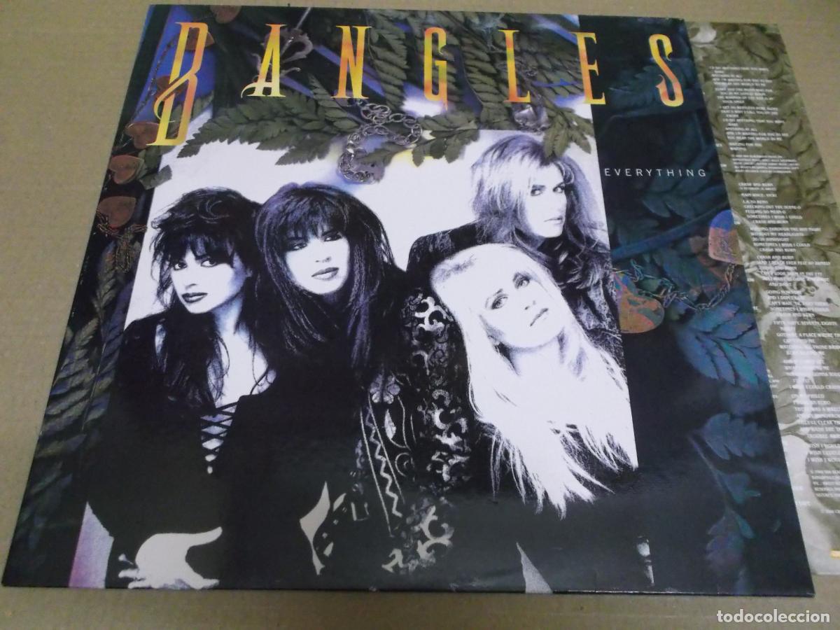 Discos de vinilo: BANGLES (LP) EVERYTHING A&Ntilde;O &ndash; 1988 &ndash; ENCARTE CON LETRAS - Foto 1