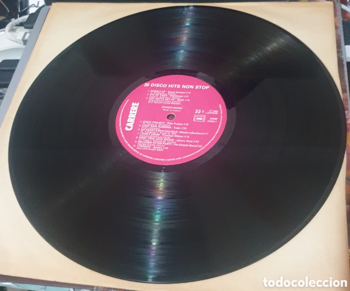 Discos de vinilo: 20 Disco Hits Non Stop . VV.AA - Foto 2