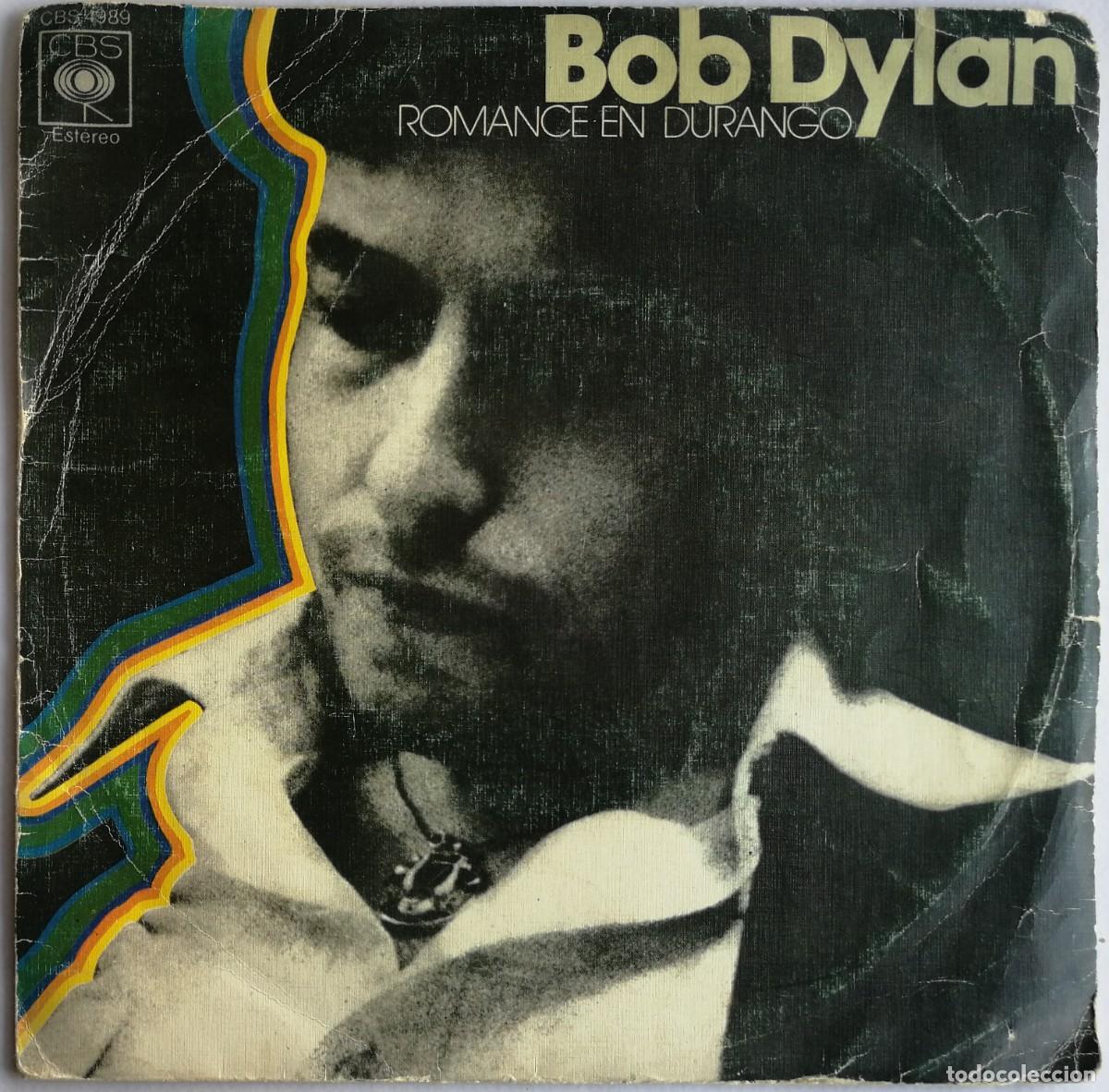 Discos de vinilo: Bob Dylan, Romance En Durango, CBS 4989 - Foto 1