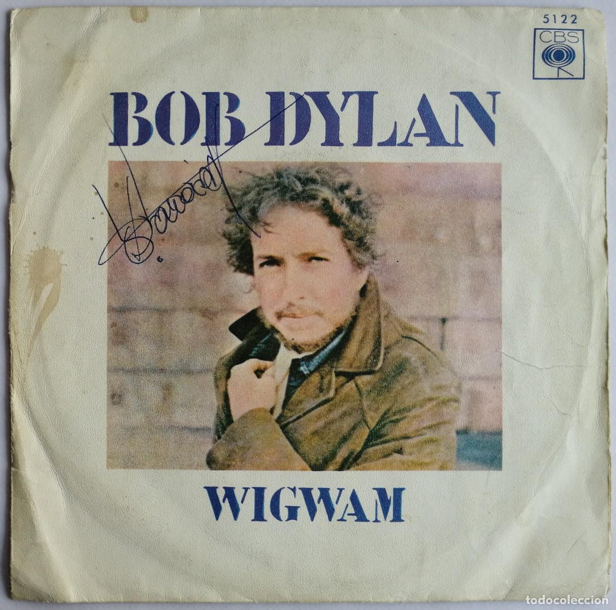 Discos de vinilo: Bob Dylan, Wigwam, CBS 5122 - Foto 1