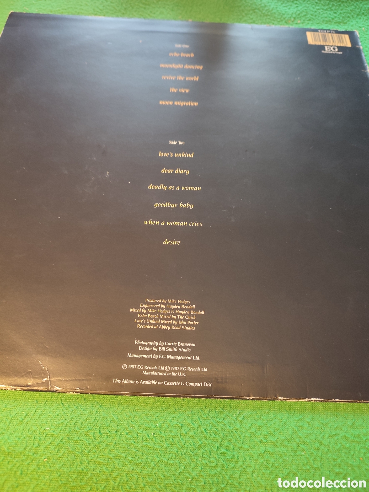 Discos de vinilo: Toyah - Desire Vinilo Lp - Foto 2