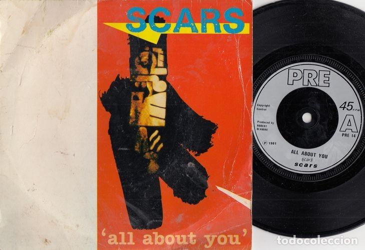 Discos de vinilo: SCARS - ALL ABOUT YOU - SINGLE INGLES DE VINILO C-13 - Foto 1