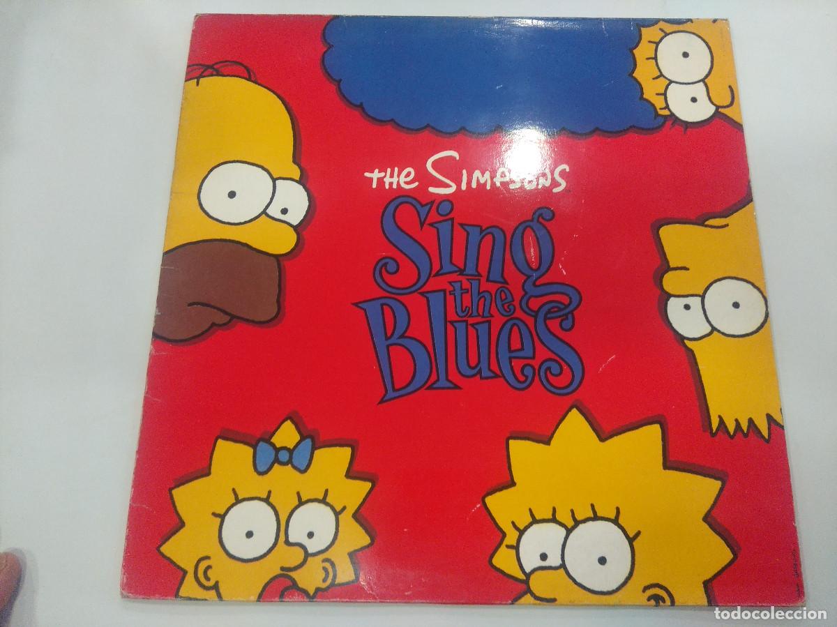 Discos de vinilo: THE SIMPSONS/SING THE BLUES/VINILO. - Foto 1