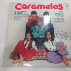 Discos de vinilo: CARAMELOS/ERASE UNA VEZ EL HOMBRE/VINILO.