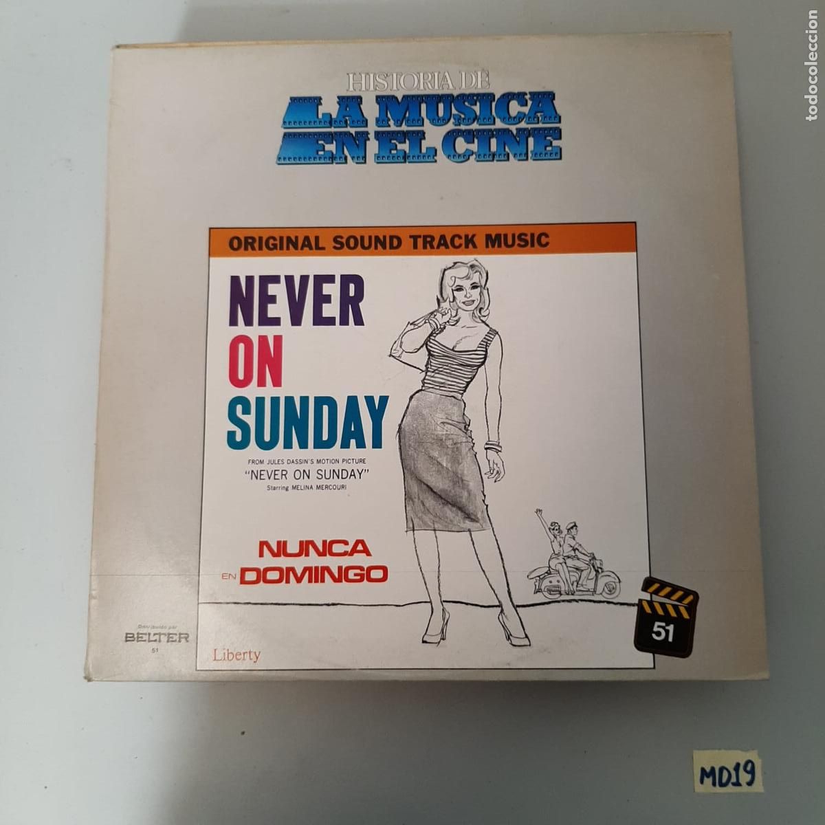 Discos de vinilo: Never on sunday - Foto 1