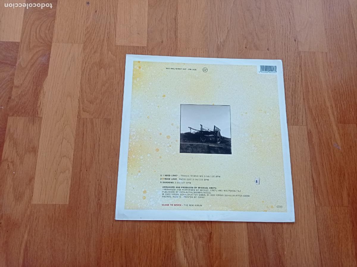 Discos de vinilo: Sandra-i need love.maxi - Foto 2