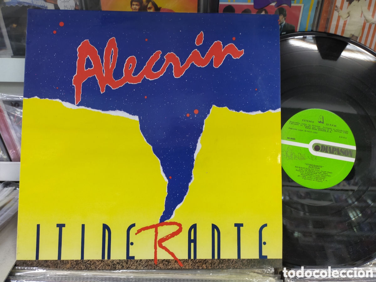 Discos de vinilo: Alecrin lp itinerante 1988 - Foto 1