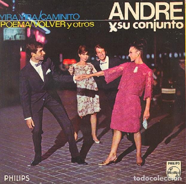Discos de vinilo: Andr&eacute; y su Conjunto &ndash; Tangos &ndash; PHILIPS 437 514 &ndash; 1966 - Foto 1