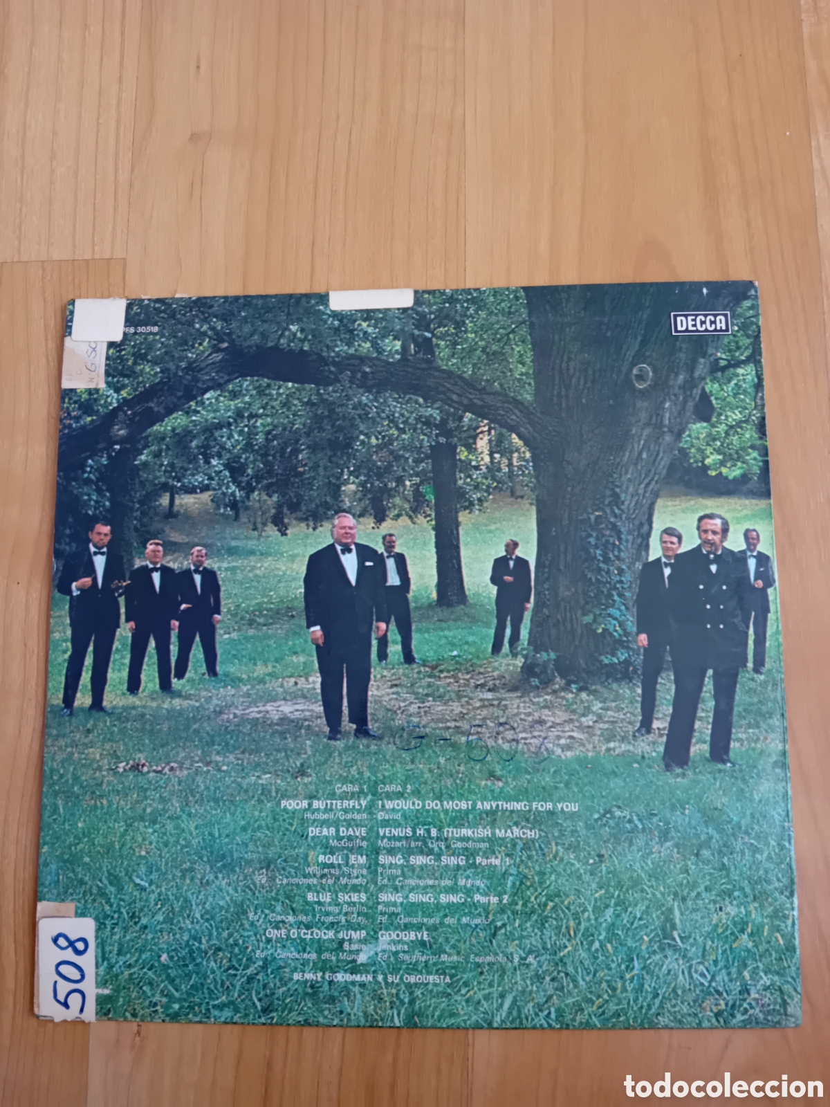 Discos de vinilo: BENNY GOODMAN. HOY 2 - Foto 2