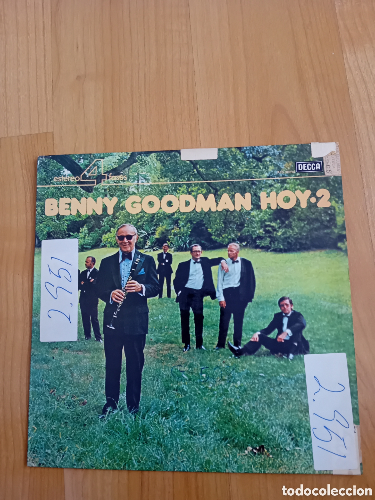 Discos de vinilo: BENNY GOODMAN. HOY 2 - Foto 1