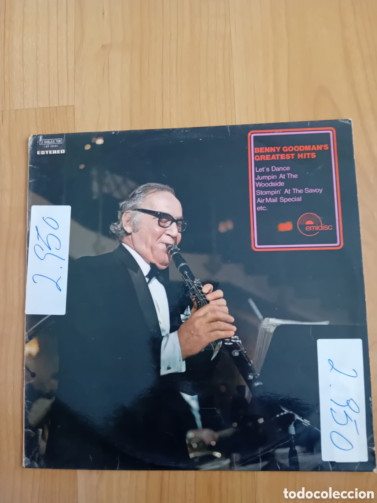 Discos de vinilo: BENNY GOODMAN. GREATEST HITS - Foto 1