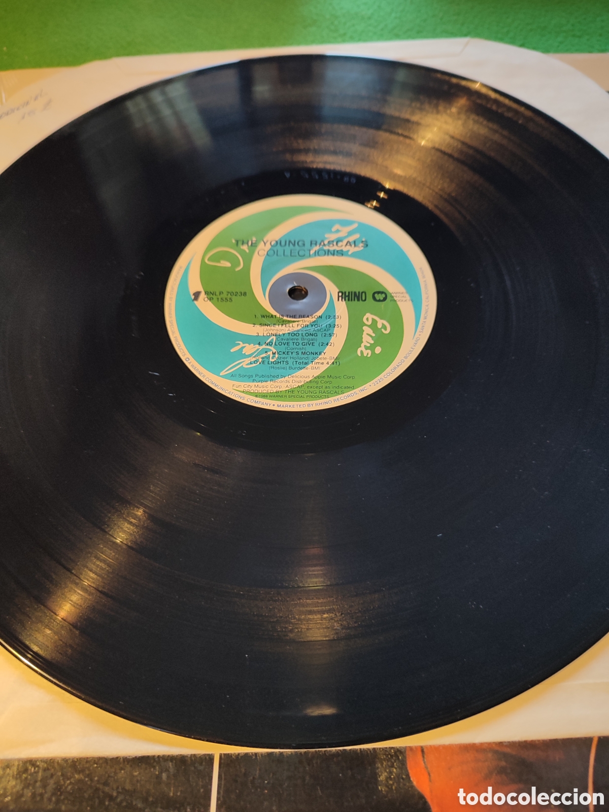 Discos de vinilo: The Young Rascals - Collections - Foto 3