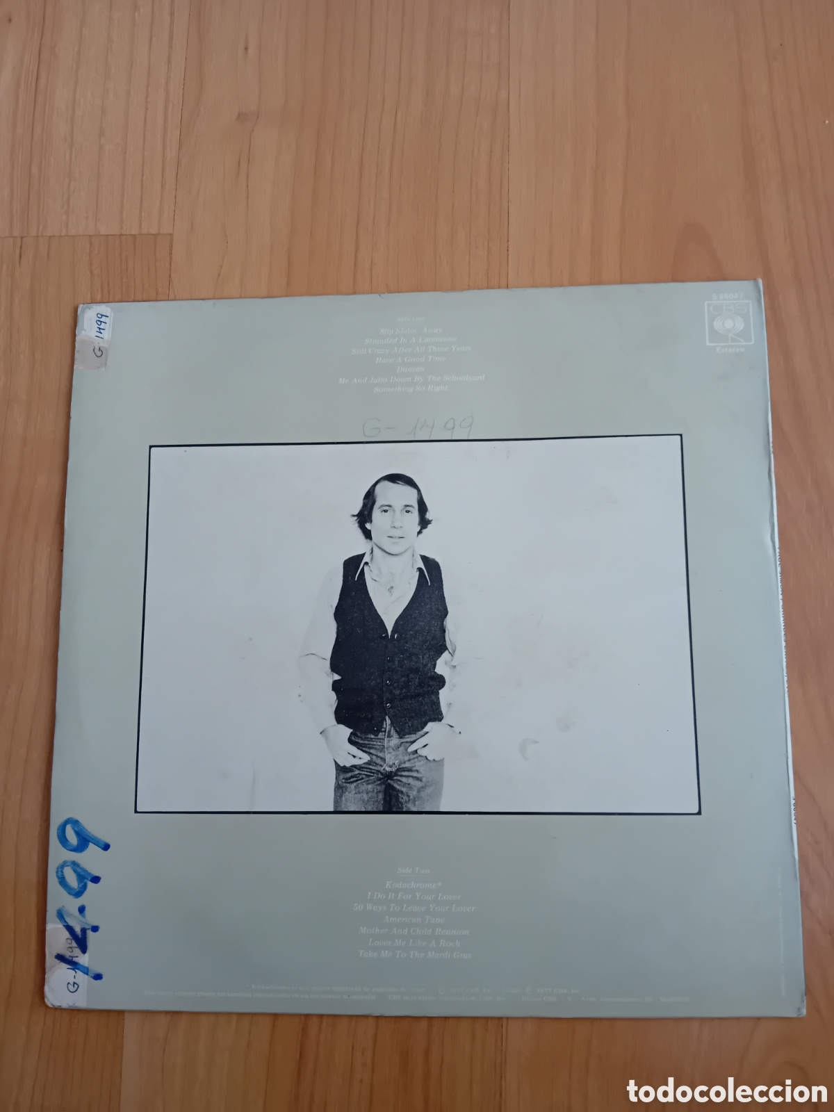Discos de vinilo: PAUL SIMON. GREATEST HITS, ETC - Foto 2
