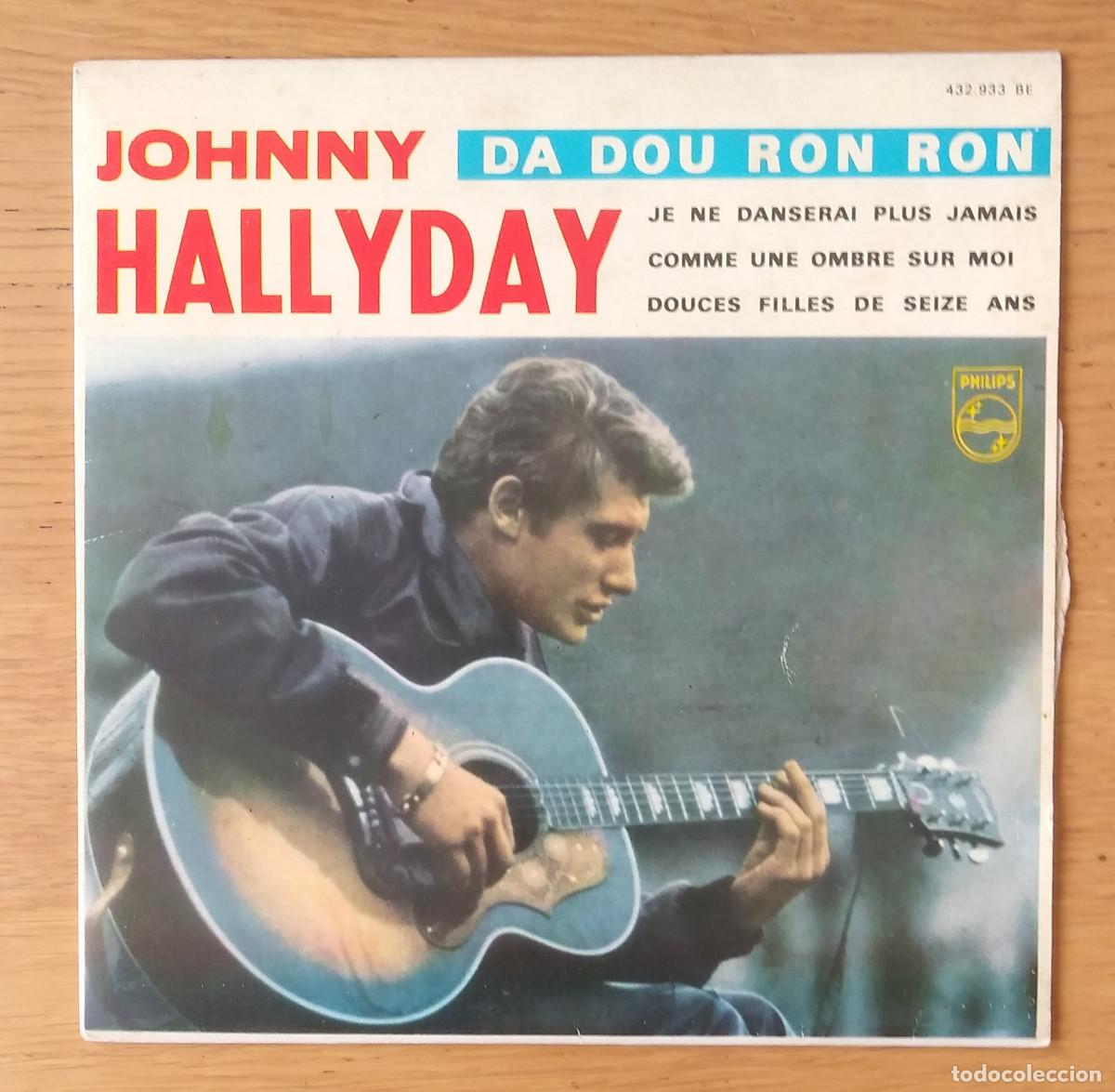 Discos de vinilo: JOHNNY HALLYDAY: &rdquo;DA DOU RON RON &rdquo; E.P. VINILO 1963 - ROCKNROLL - Foto 1