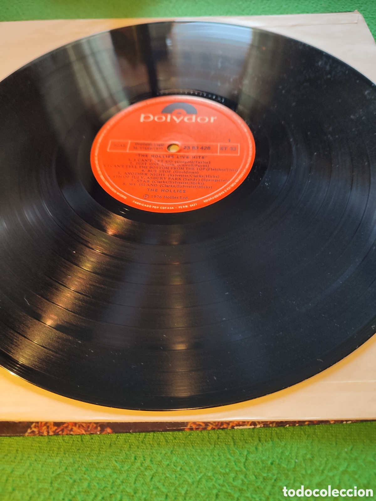 Discos de vinilo: The Hollies - Live hits - Foto 3