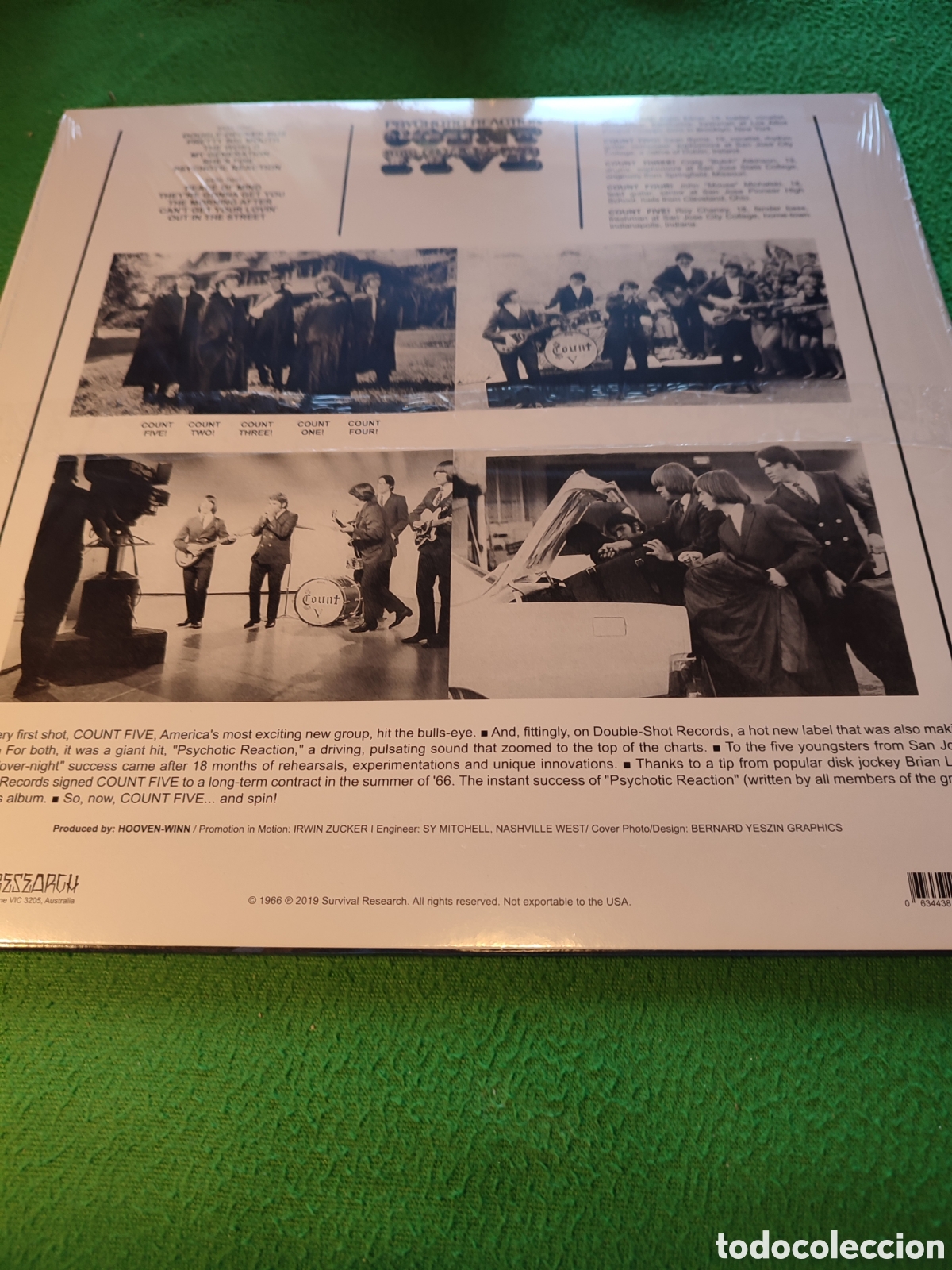 Discos de vinilo: The Count Five - Psychotic Reaction - Foto 2