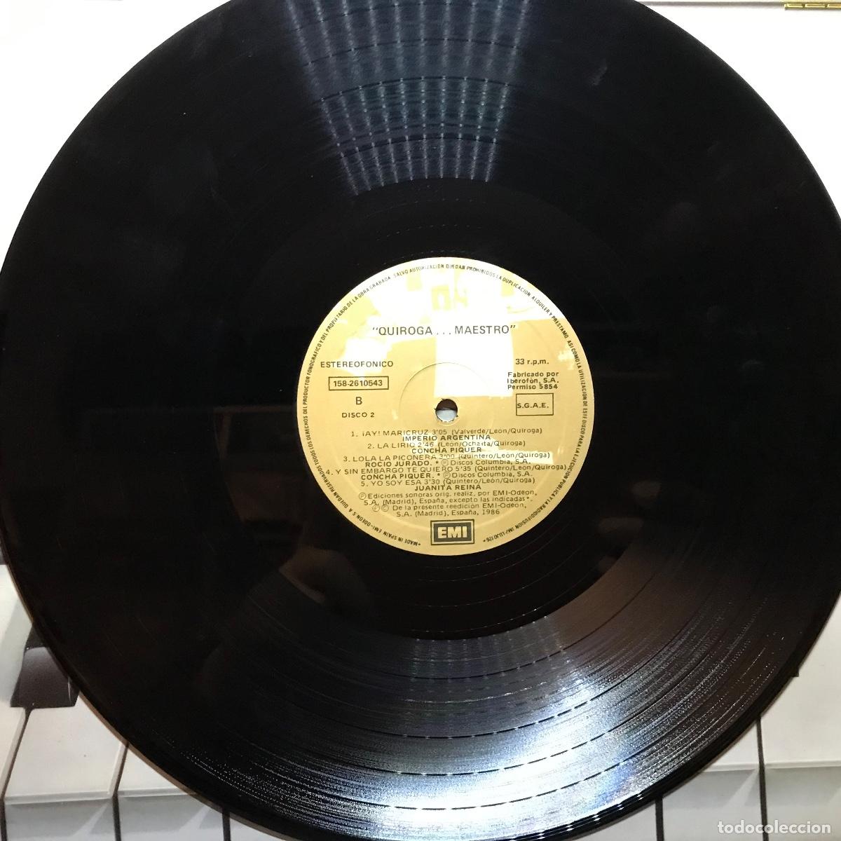 Discos de vinilo: Various ● Quiroga... Maestro ● 2 x Vinyl, LP, Compilation, Gatefold Booklet - Foto 2