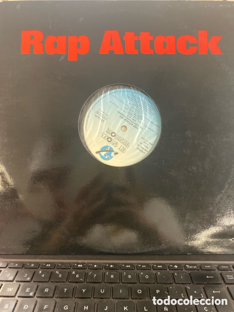 Discos de vinilo: RAP ATTACK - ITS A RAP ATTACK MEGAMIX MAXI SINGLE SPAIN 1987 - Foto 1