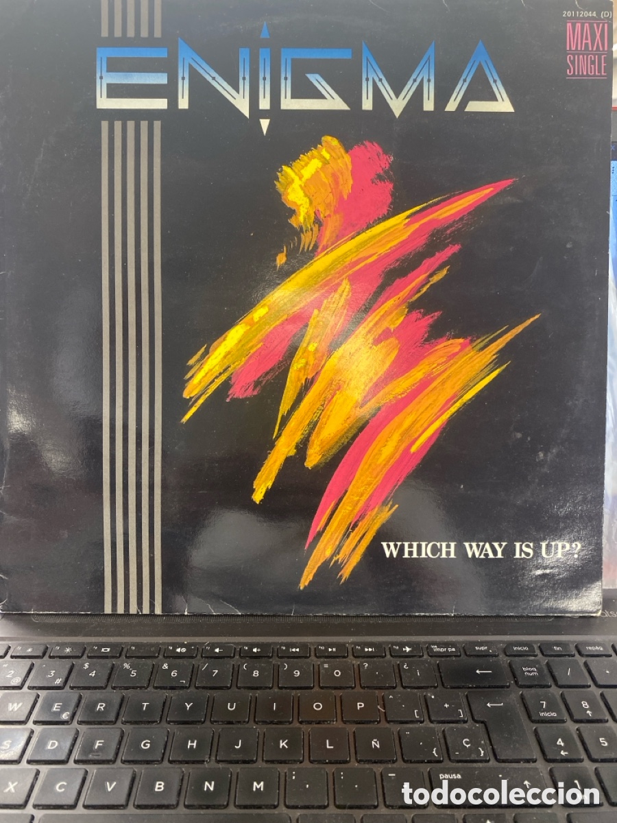 Discos de vinilo: ENIGMA - WHICH WAY IS UP MAXI SINGLE SPAIN 1987 - Foto 1