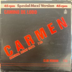Discos de vinilo: CAMINO DE LOBO - CARMEN ORIGINAL DISCO SUITE MAXI SINGLE SPAIN 1983