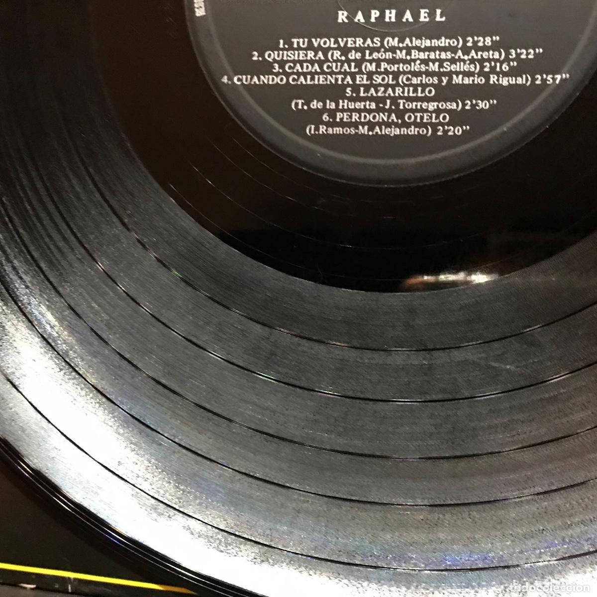 Discos de vinilo: Raphael ● Raphael ● Vinyl, LP, Compilation - Fontana - 1969 - Foto 3