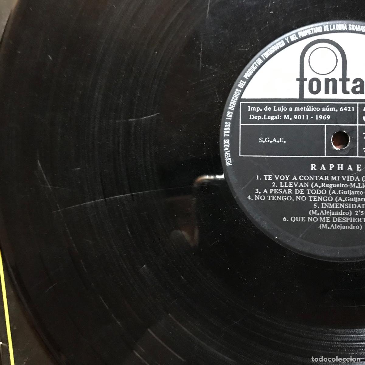 Discos de vinilo: Raphael ● Raphael ● Vinyl, LP, Compilation - Fontana - 1969 - Foto 5