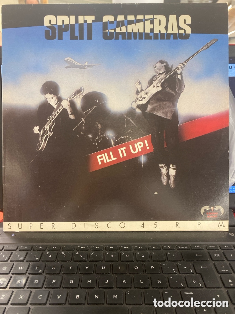 Discos de vinilo: SPLIT CAMERAS - FILL IT UP MAXI SINGLE SPAIN - Foto 1